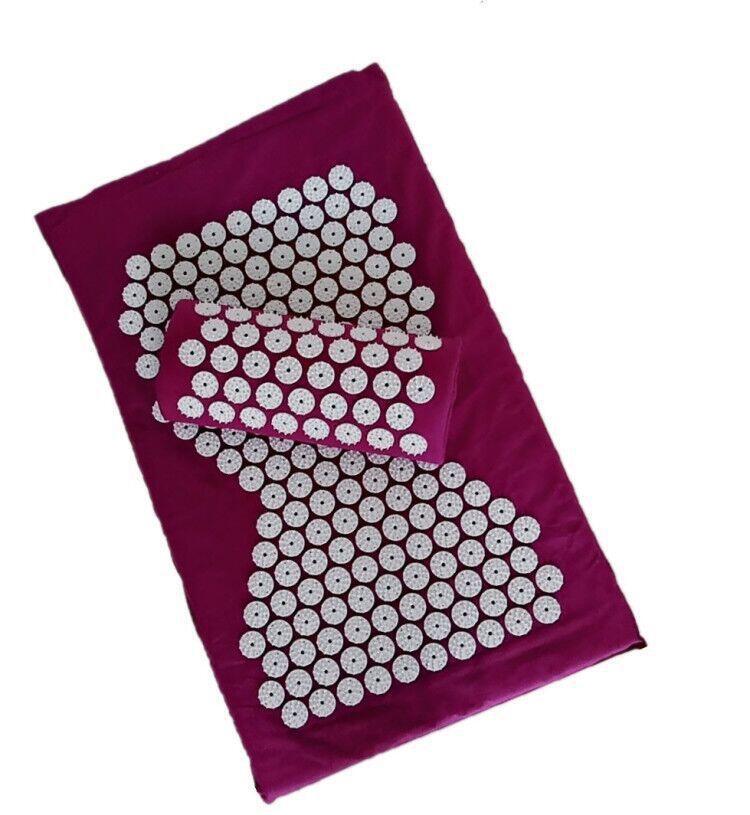 Tapis de yoga d’acupression 3 en 1 -Relaxation et de massage