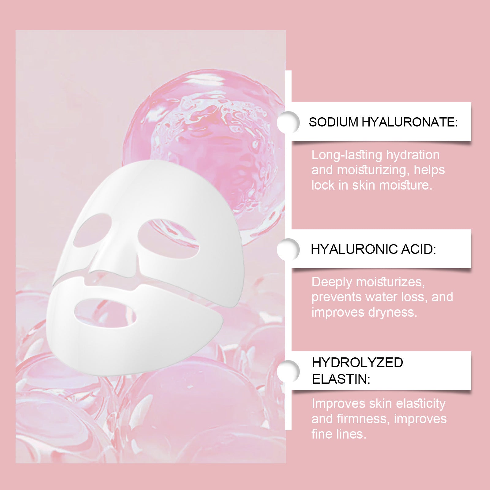 Masque Collagène Hydratant Profond – Peau Lisse et Éclatante