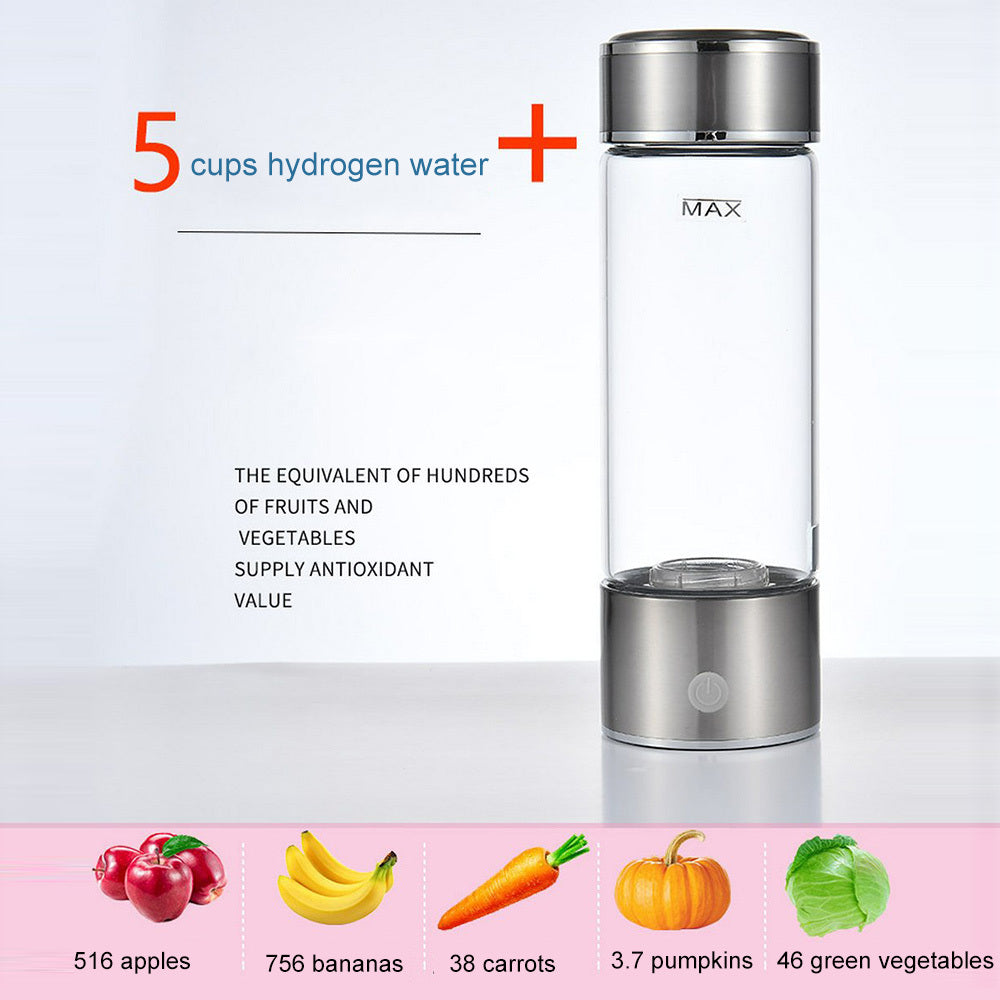 Bouteille d’eau hydrogénée intelligente