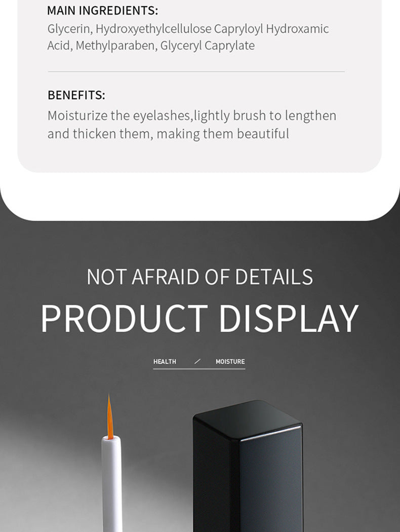 Sérum de croissance nourrissant naturelle pour cils