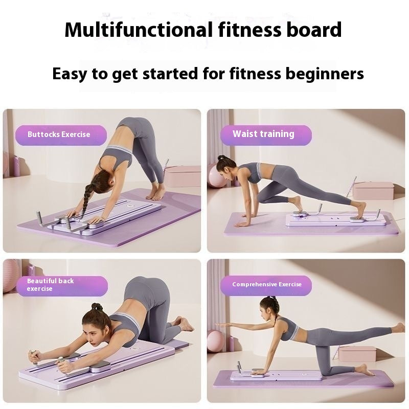 Appareil 4 en 1 de Pilates Réformeur Pliable/L'allié de remise en forme a domicile