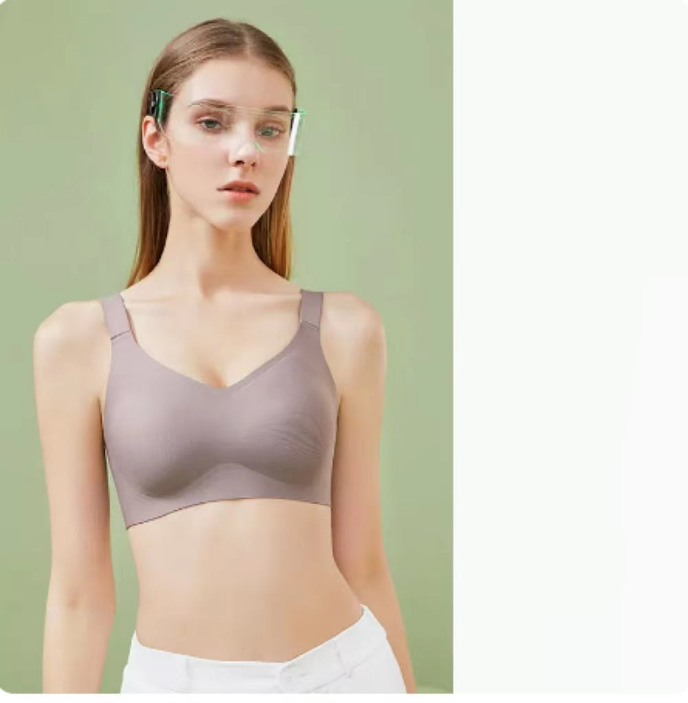 Brassière, soutien gorge sans armature, sans coutures, effet galbant et confort absolu.
