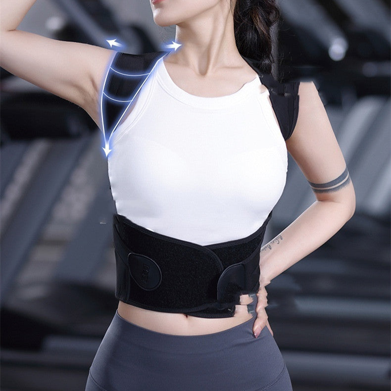 Correcteur de Posture Intelligent – Redresse-Dos Ergonomique pour Soulager Douleurs Cervicales et Mal de Dos