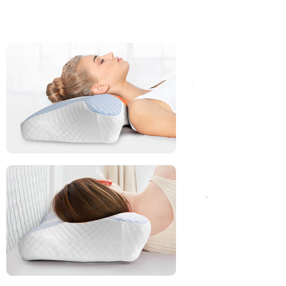 Oreiller ergonomique en mousse à mémoire de forme – Confort ultime et soutien cervical