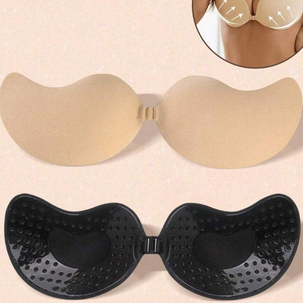 Soutien-gorge invisible en silicone avec effet push-up et Maintien Parfait