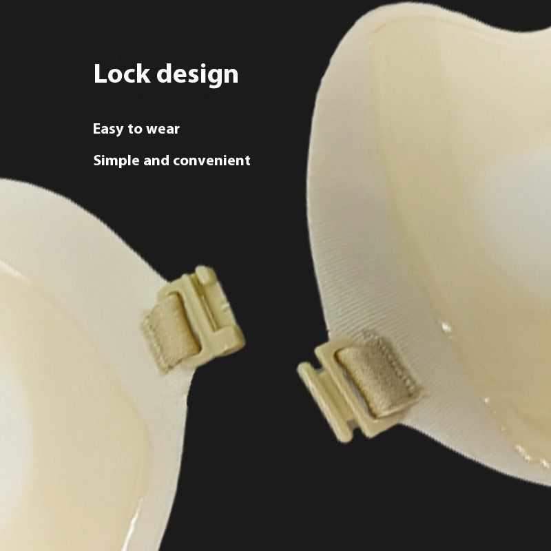 Soutien-gorge invisible en silicone avec effet push-up et Maintien Parfait