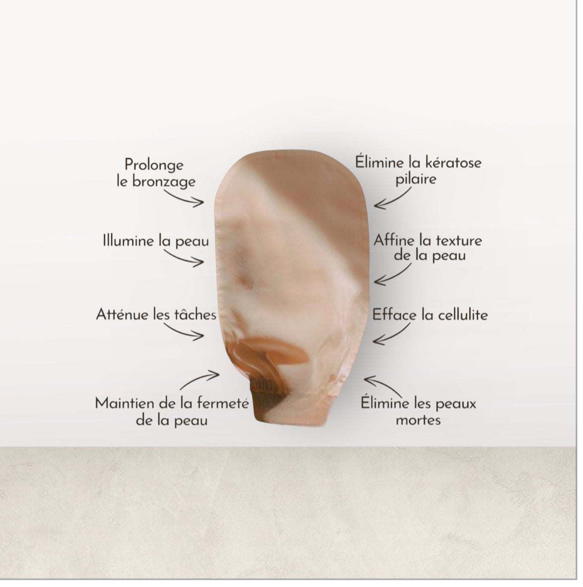 Gant Exfoliant Doux et Naturel