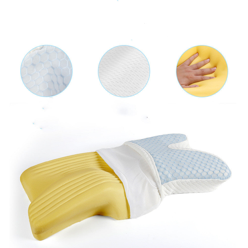 Oreiller ergonomique en mousse à mémoire de forme – Confort ultime et soutien cervical