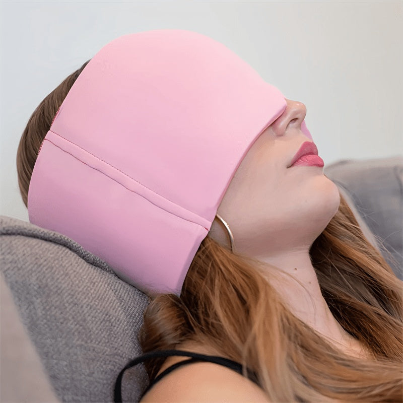 Bonnet Thérapie Froid & Chaud – Soulagement Migraine et Maux de Tête