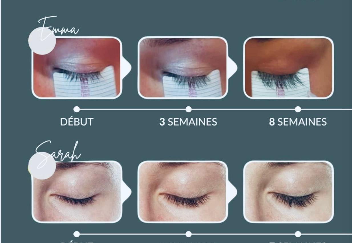 Sérum de croissance nourrissant naturelle pour cils