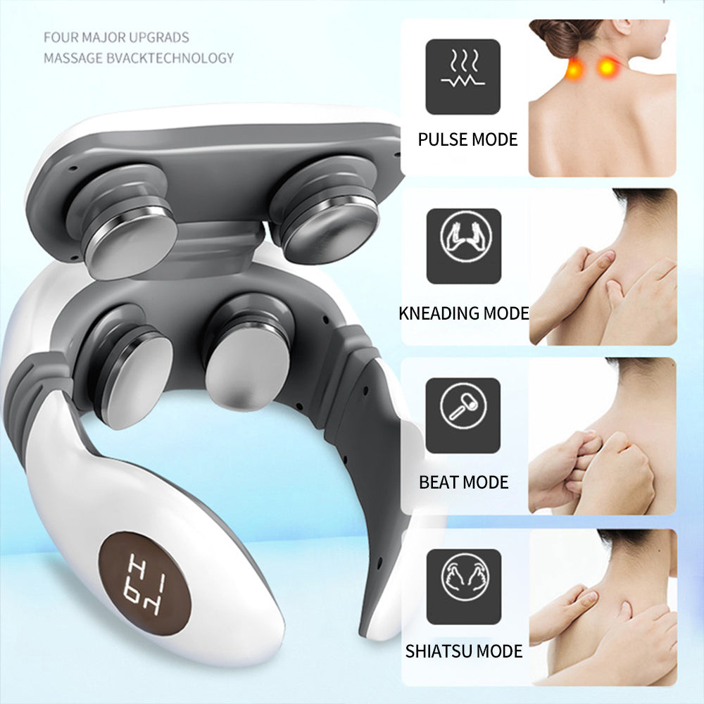 appareil de massage cou/ cervical intelligent – Soulagement immédiat et relaxation profonde