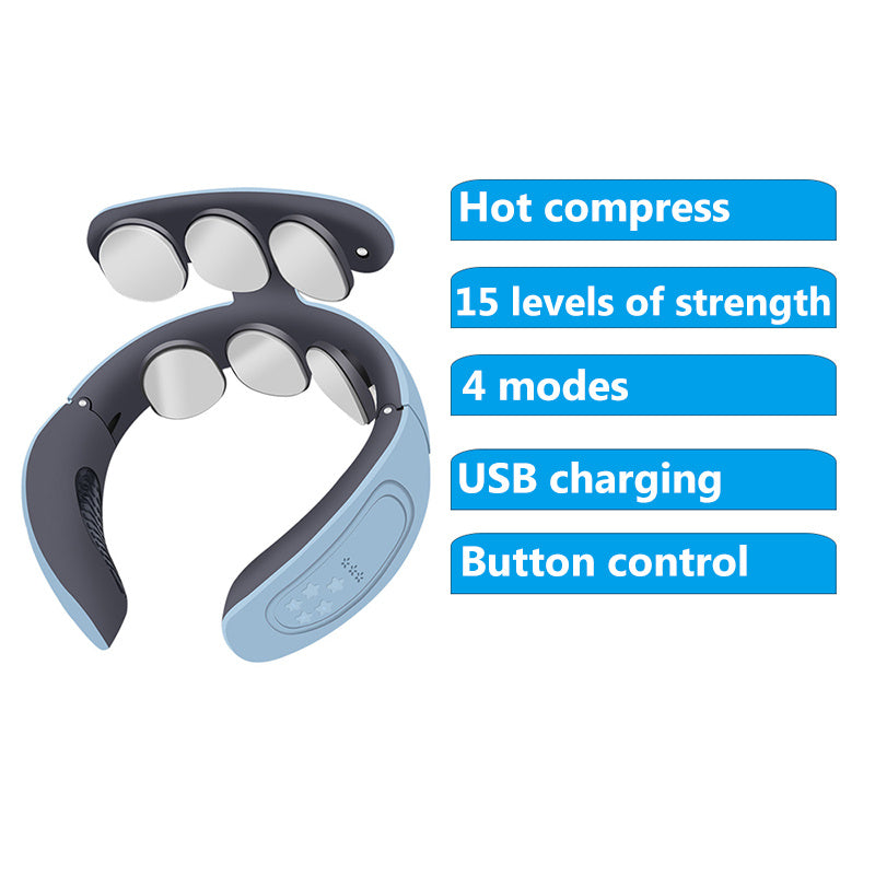 appareil de massage cou/ cervical intelligent – Soulagement immédiat et relaxation profonde