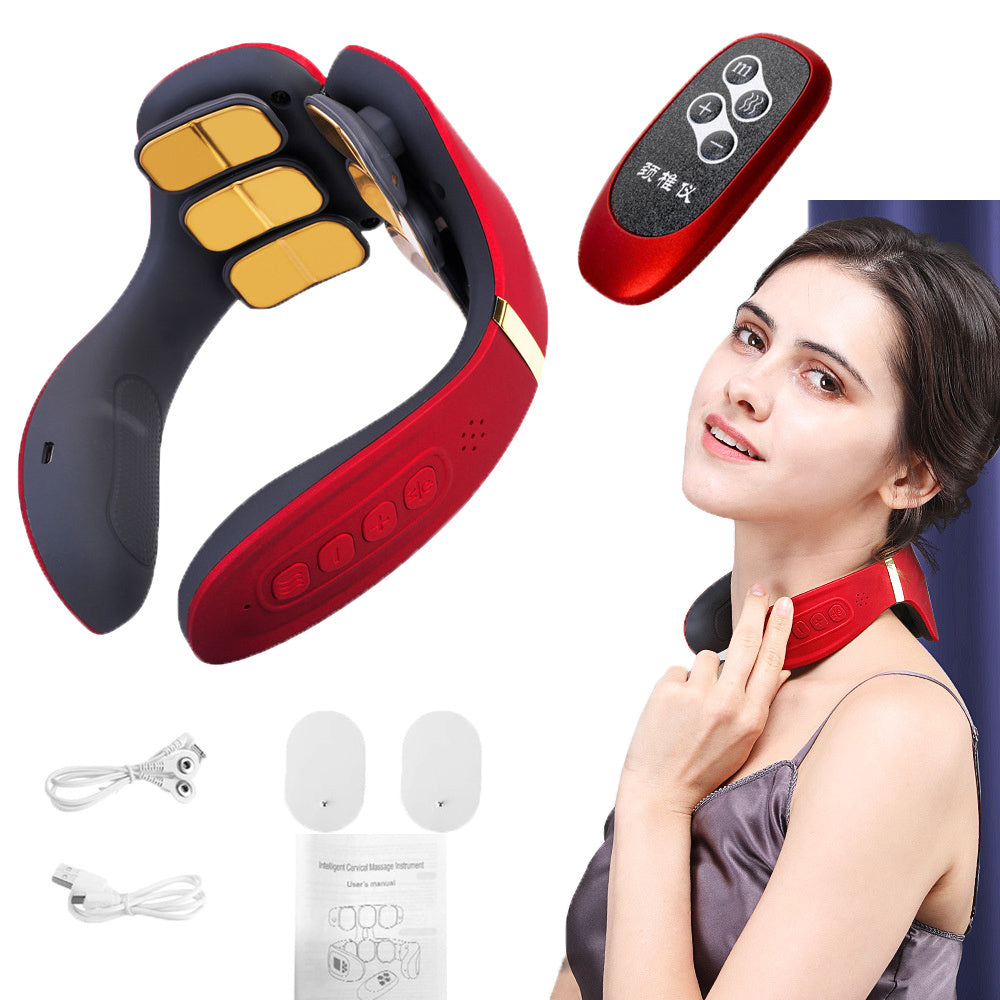 appareil de massage cou/ cervical intelligent – Soulagement immédiat et relaxation profonde