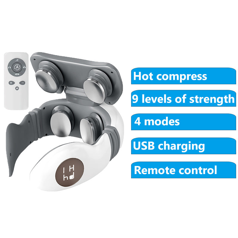 appareil de massage cou/ cervical intelligent – Soulagement immédiat et relaxation profonde