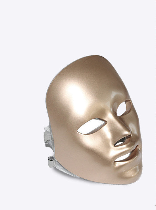 Masque LED 7 couleurs pour le visage – Beauté, soins de la peau, rajeunissement, anti-rides, traitement de l’acné, blanchiment et raffermissement