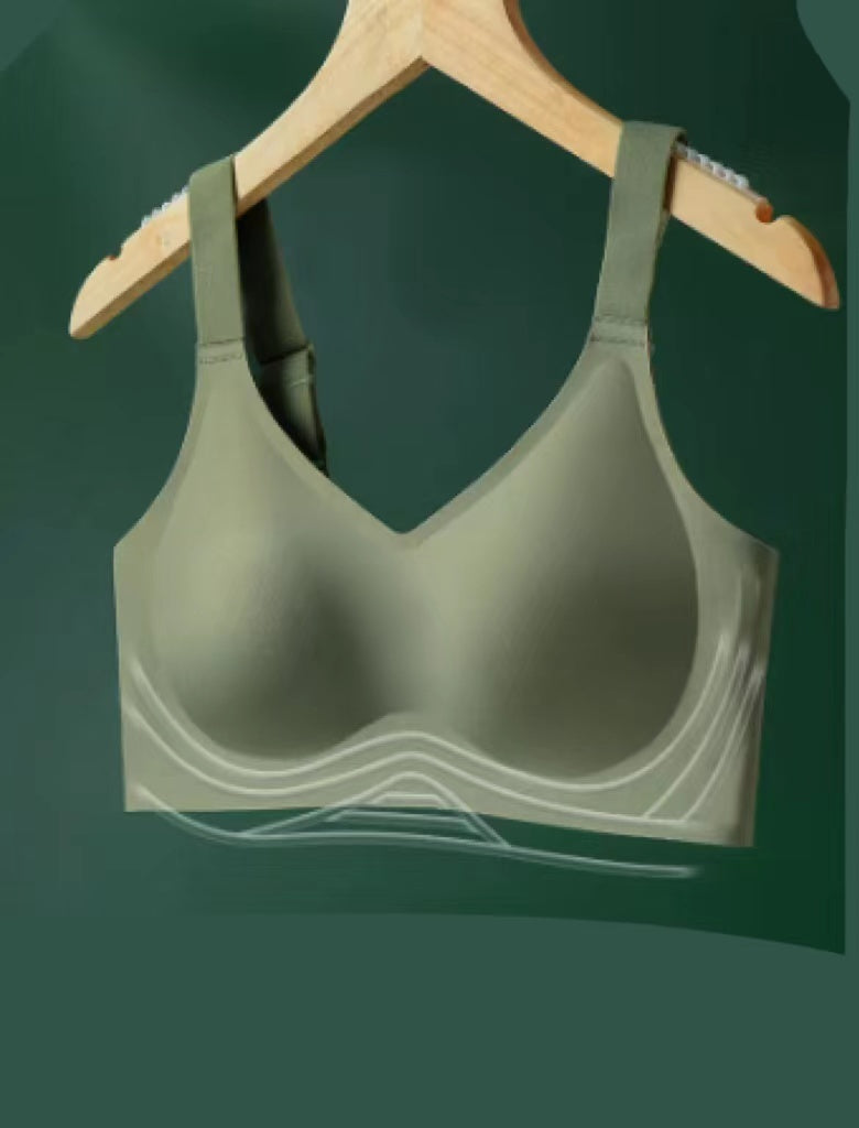 Brassière, soutien gorge sans armature, sans coutures, effet galbant et confort absolu.