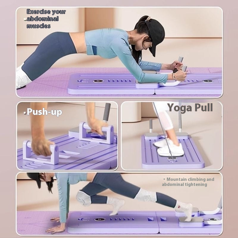 Appareil 4 en 1 de Pilates Réformeur Pliable/L'allié de remise en forme a domicile