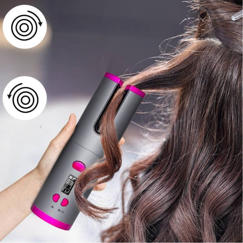 Fer à Boucler USB Sans Fil Multifonction avec Chargeur