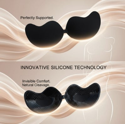 Soutien-gorge invisible en silicone avec effet push-up et Maintien Parfait
