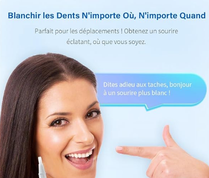 Stylo de Blanchiment des Dents – Sourire Éclatant en Quelques Minutes