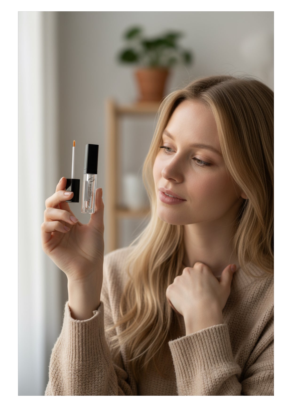 Sérum de croissance nourrissant naturelle pour cils