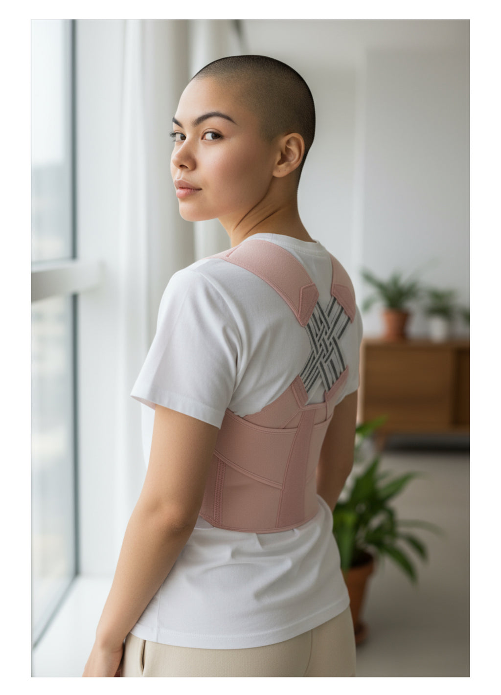 Correcteur de Posture Intelligent – Redresse-Dos Ergonomique pour Soulager Douleurs Cervicales et Mal de Dos