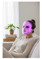 Masque LED 7 couleurs pour le visage – Beauté, soins de la peau, rajeunissement, anti-rides, traitement de l’acné, blanchiment et raffermissement