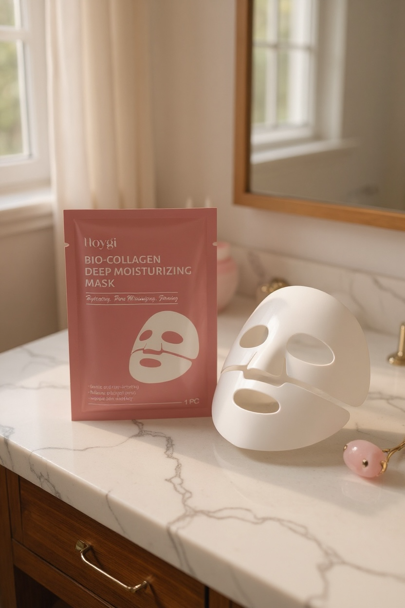 Masque Collagène Hydratant Profond – Peau Lisse et Éclatante