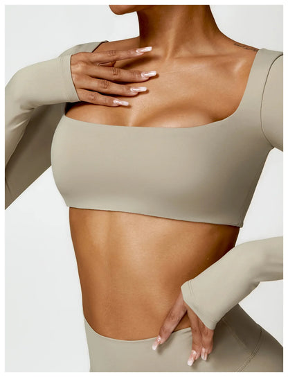 Ensemble Pilates/fitness stretch (2 Pièces)