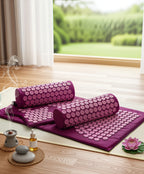 Tapis de yoga d’acupression 3 en 1 -Relaxation et de massage