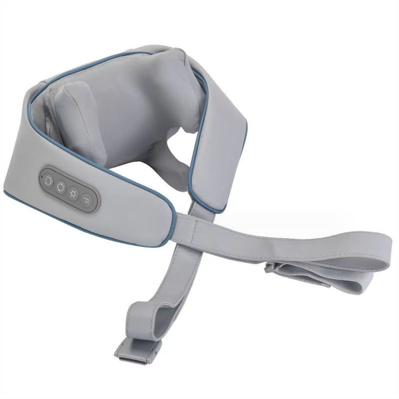 Appareil de massage multifonction sans fil - Masseur pour épaules et cou chauffant, massage de la nuque et du dos, taille, pied, oreiller de massage électrique