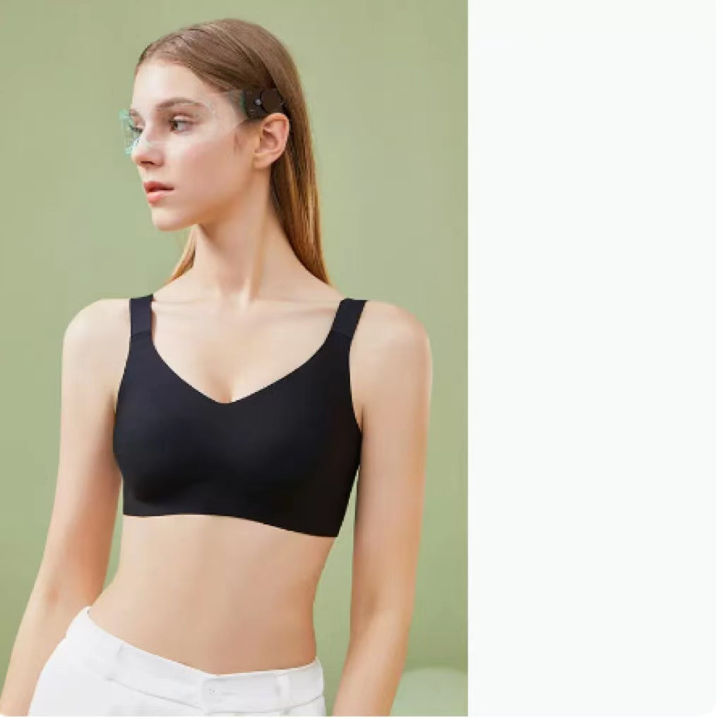 Brassière, soutien gorge sans armature, sans coutures, effet galbant et confort absolu.