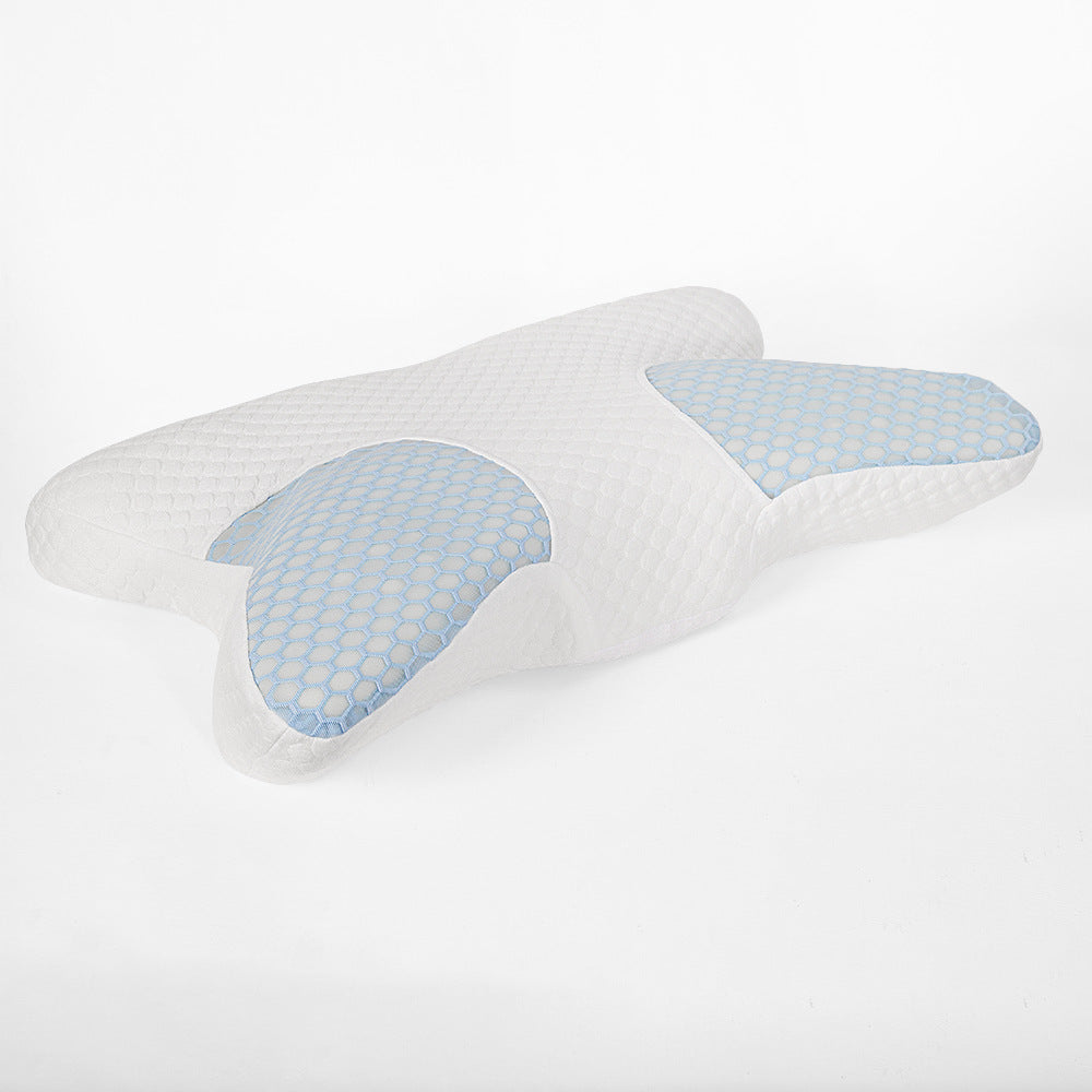Oreiller ergonomique en mousse à mémoire de forme – Confort ultime et soutien cervical