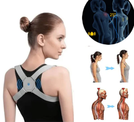 Correcteur de Posture Intelligent Réglable –  Enfants et Adultes