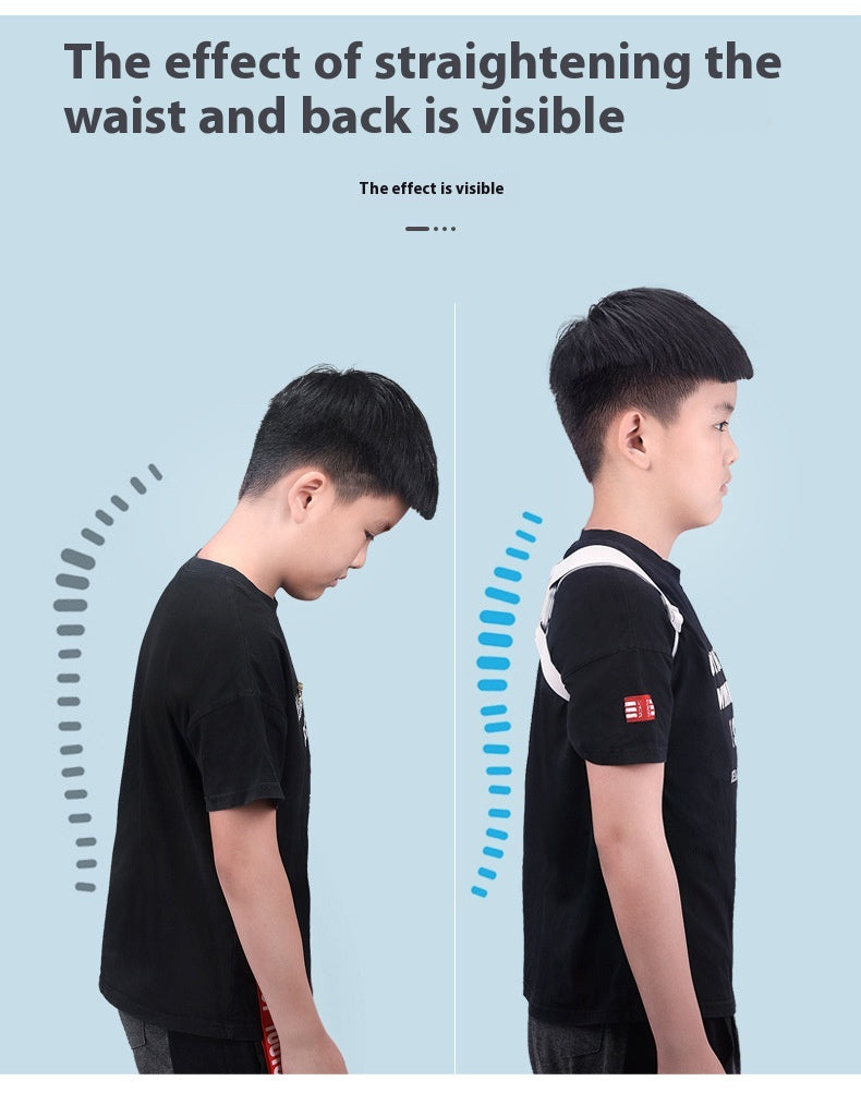 Correcteur de Posture Intelligent Réglable –  Enfants et Adultes