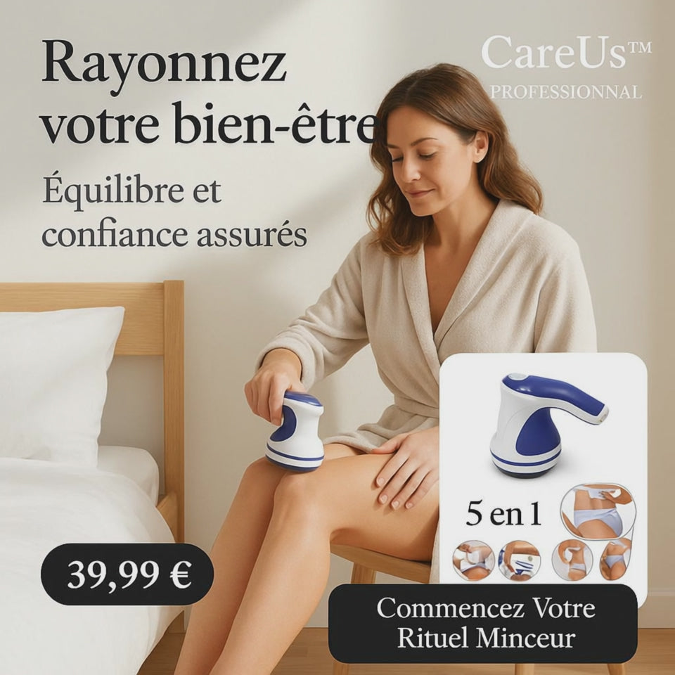 Masseur Anti-Cellulite 5 en 1 – Votre allié minceur et bien-être à domicile
