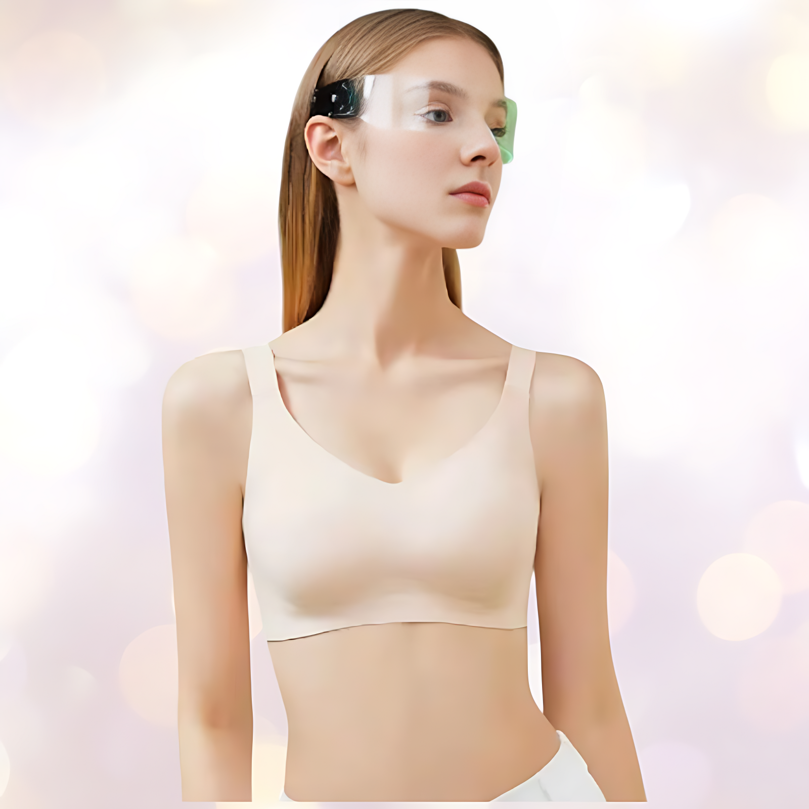 Brassière, soutien gorge sans armature, sans coutures, effet galbant et confort absolu.